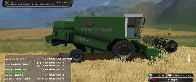 Deutz Fahr Deutz-Fahr 5585HT  Landwirtschafts Simulator mod