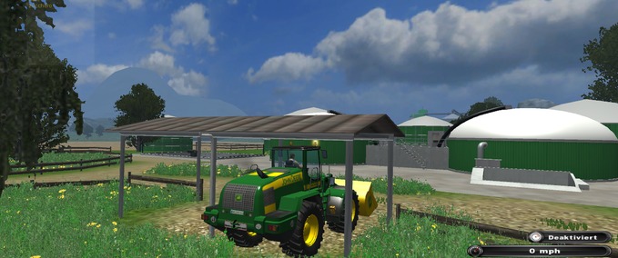 Bagger & Radlader Liebherr 576 Radlader MP vom ERNE Pack geändert in JD-skin  Landwirtschafts Simulator mod