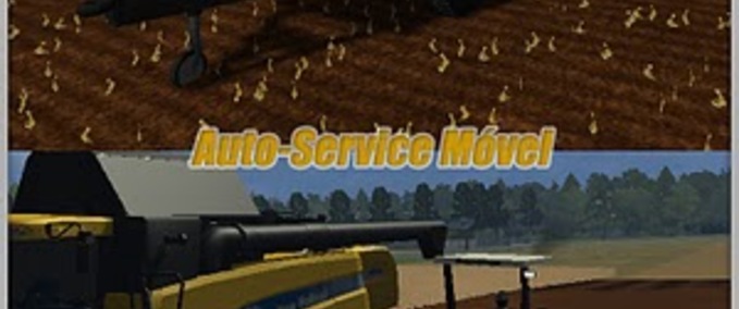 Sonstige Anhänger Auto-Service Móvel Landwirtschafts Simulator mod