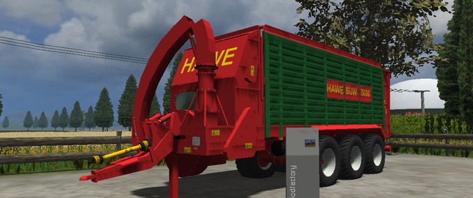 Überladewagen Hawe SUW 5000 Landwirtschafts Simulator mod