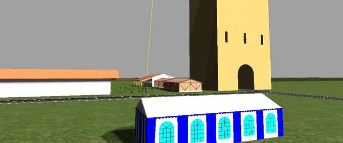 Gebäude Festzelt  Landwirtschafts Simulator mod
