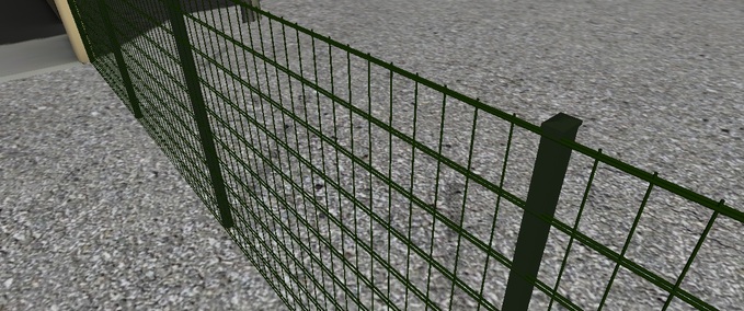 Objekte Zaun Stahl Doppelstab Landwirtschafts Simulator mod