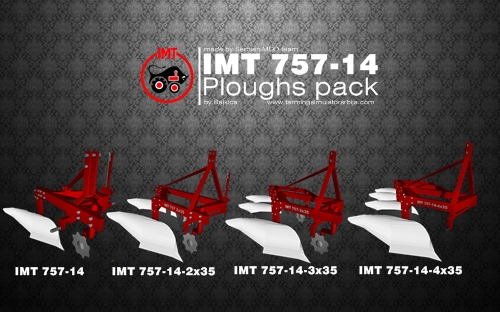 IMT 757-14 ploughs pack - Thumbnail 1