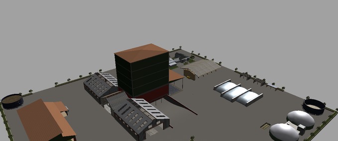 Gebäude mit Funktion BGAHofanlage Landwirtschafts Simulator mod
