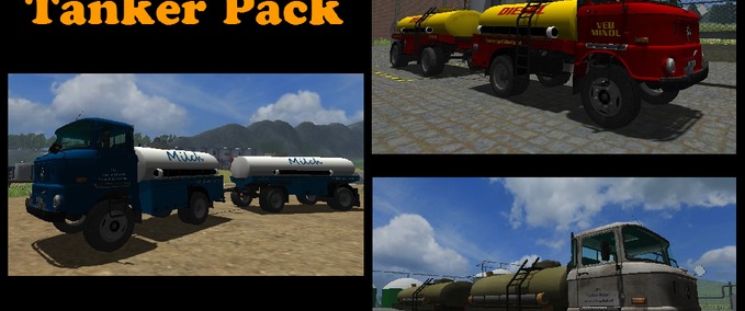 IFA IFA W50 Tanker Pack Landwirtschafts Simulator mod