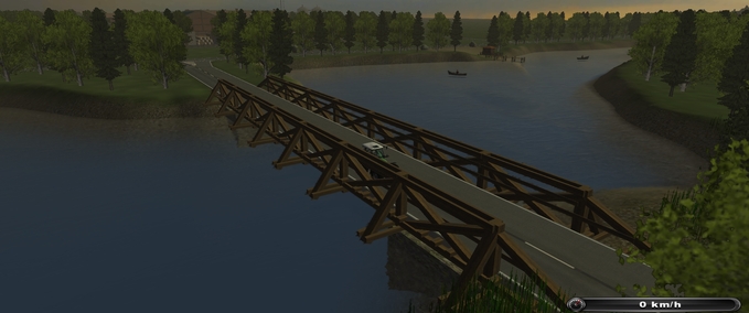 Objekte Schöne alte Holzbrücke Landwirtschafts Simulator mod