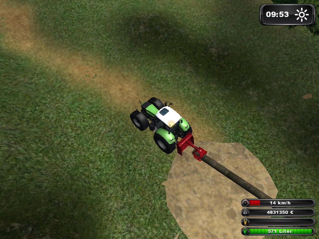 wooden shield tractor - Thumbnail 1