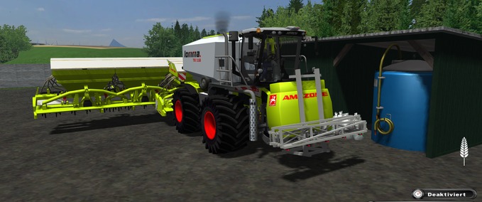 Saattechnik XERION SADDLE TRAC Seeding Edition Landwirtschafts Simulator mod