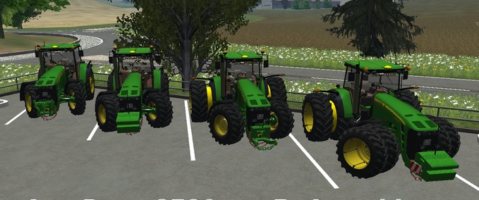 8000er John Deere 8530 Full Landwirtschafts Simulator mod