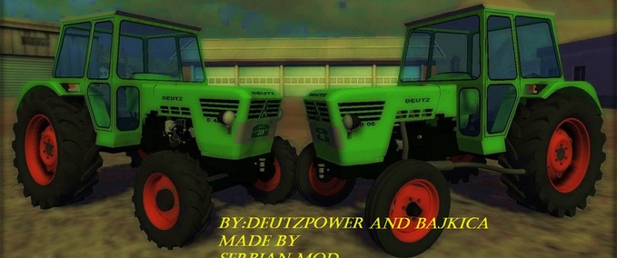 Deutz Fahr DeutzD4006+4006A Landwirtschafts Simulator mod