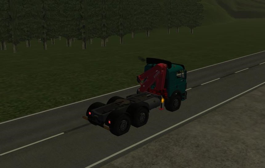 Mercedes 3 axle timber - Thumbnail 1