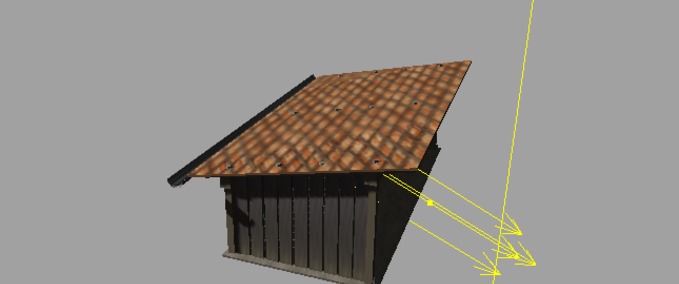 Gebäude Kleine Überdachung Landwirtschafts Simulator mod