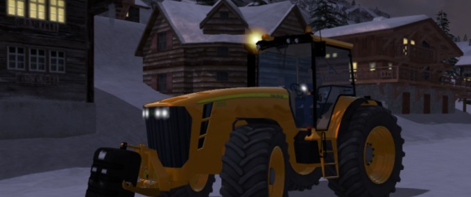 John Deere John Deere 8530 Kommunal Skiregion Simulator mod
