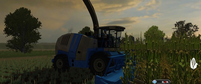 Krone Krone Big X 1000 Blue Multifruit V2 Landwirtschafts Simulator mod