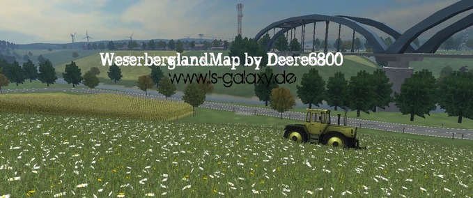 Maps [NKB-Modding] WeserberglandMap Landwirtschafts Simulator mod