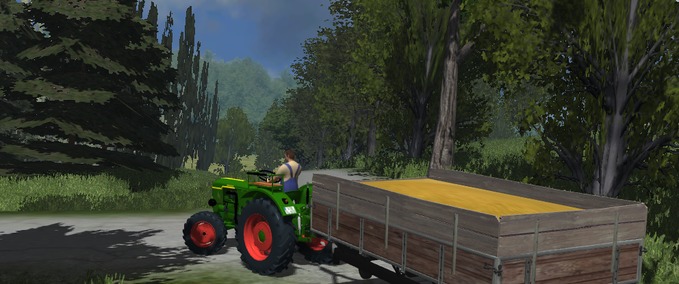 Tandem OSK Anhänger Set V2 Landwirtschafts Simulator mod