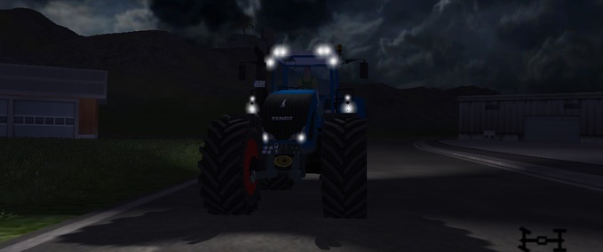 Vario 900er Fendt Vario 939 with four-wheel Farming Simulator mod