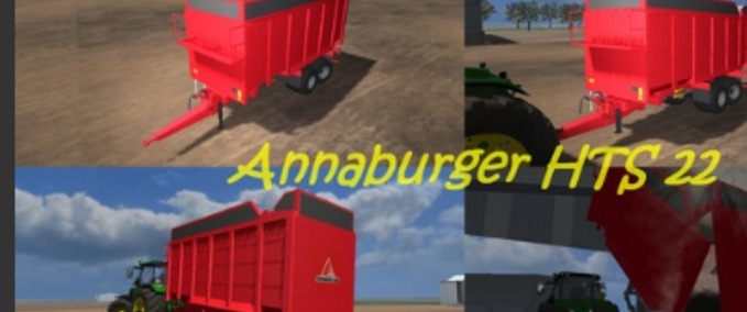 Tandem Annaburger HTS 22 Landwirtschafts Simulator mod
