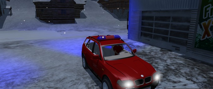 Sonstiges SRS Bergrettung BMW Skiregion Simulator mod