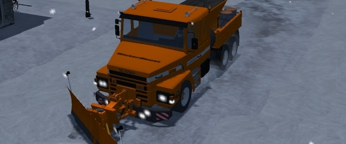 Scania Hauber 143 winter service Mod Image