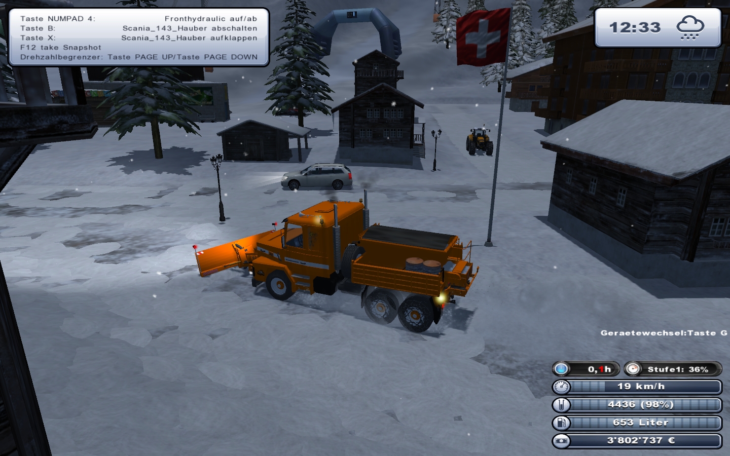 Scania 143 Hauber Winterdienst - Thumbnail 1