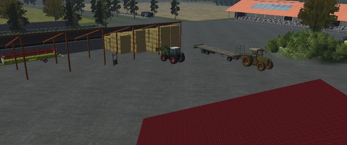 Gebäude Strohhalle Landwirtschafts Simulator mod