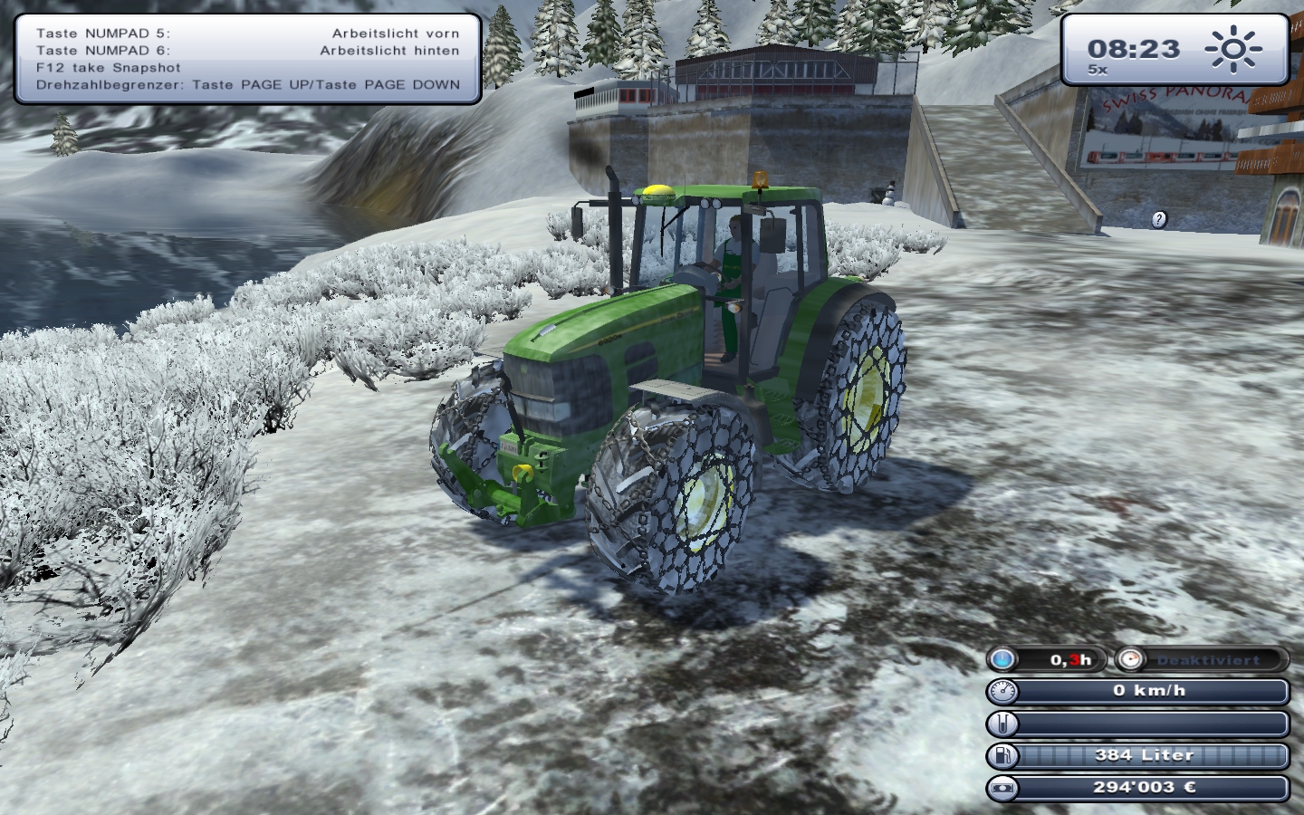John Deere 6920s + Washable Wechselbruecken - Thumbnail 1