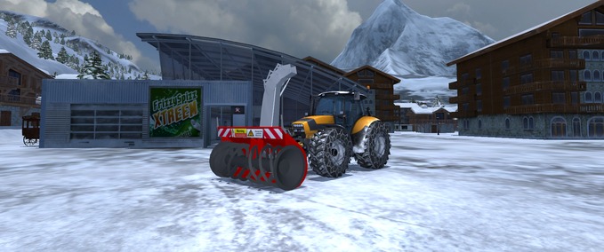 Schneefräsen Schneefräse Skiregion Simulator mod
