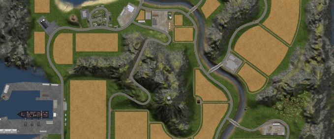 Maps 1 karet Landwirtschafts Simulator mod