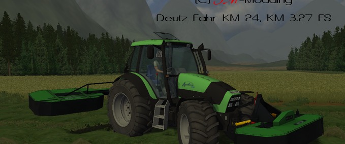 Mähwerke Deutz-Fahr KM 3.27 FS & KM 24  Landwirtschafts Simulator mod