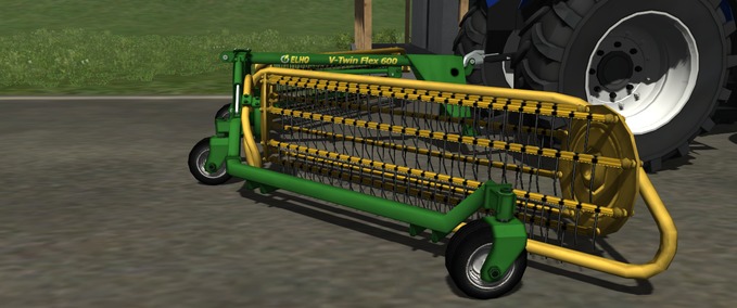 Schwader & Wender Ehlo V-Twin Flex 600 Landwirtschafts Simulator mod
