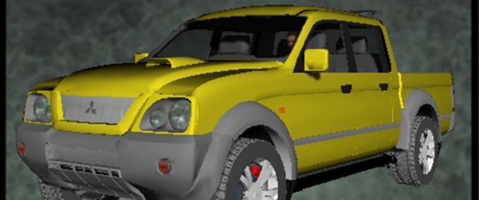 MITSUBISHI L200 gelb Mod Image