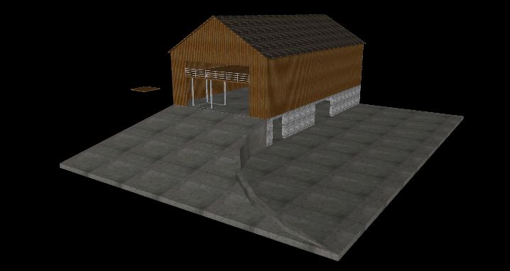Storage Barn with working bale elevator - Thumbnail 1
