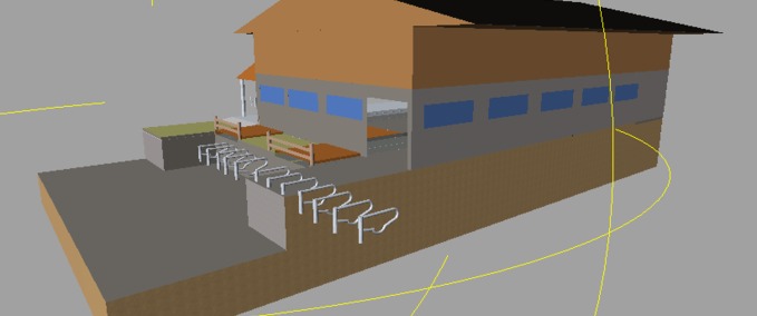 Gebäude Laufstall Landwirtschafts Simulator mod