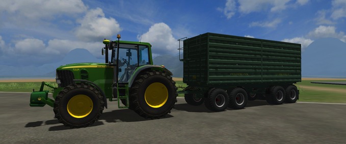 7000er John Deere 7530 FL  Landwirtschafts Simulator mod