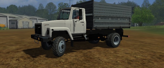 MAZ & Kamaz & Gaz GAZ 3309 Landwirtschafts Simulator mod