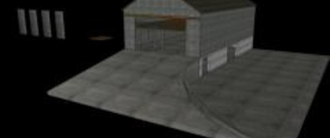 Gebäude mit Funktion Storage Barn with working bale elevator - Concrete Version Landwirtschafts Simulator mod
