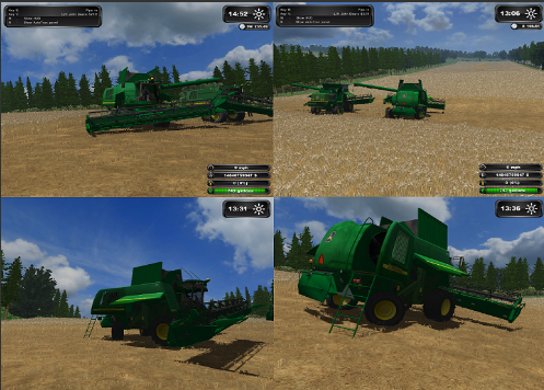 John Deere T670 + 9880i STS HILLMASTER II - Thumbnail 1