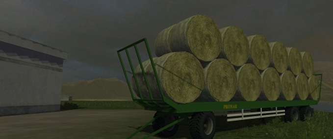 Ballentransport Pronar Bale Trailer  Landwirtschafts Simulator mod