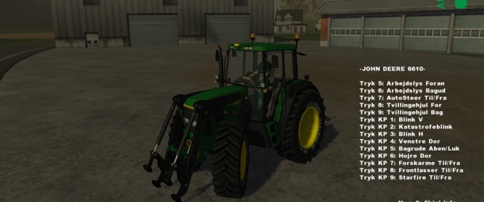 6000er John Deere 6610FL Landwirtschafts Simulator mod