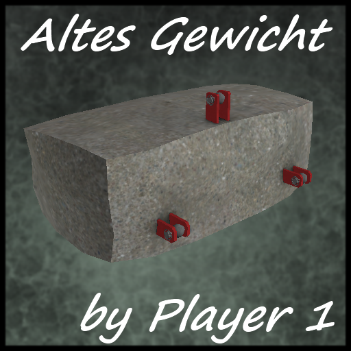 Old 1000kg Weight - Thumbnail 1