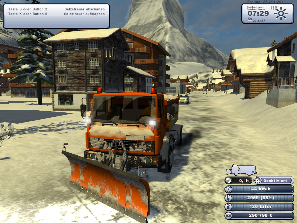 Mercedes Benz 1520 winter service - Thumbnail 1