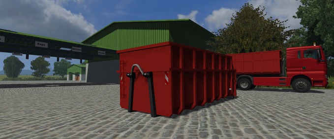 Container & Mulden HKL Container für Roll Carrier Landwirtschafts Simulator mod