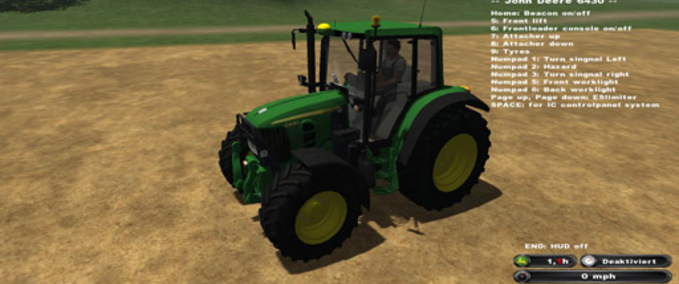 6000er John Deere 6430 Landwirtschafts Simulator mod
