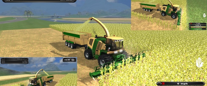 Krone Krone Big Foot MX 1300 Landwirtschafts Simulator mod