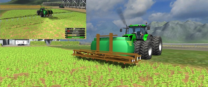 Selbstfahrspritzen TRITTON RX-M 3000L green Landwirtschafts Simulator mod