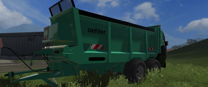 Miststreuer Oehler Tandem Miststreuer Landwirtschafts Simulator mod