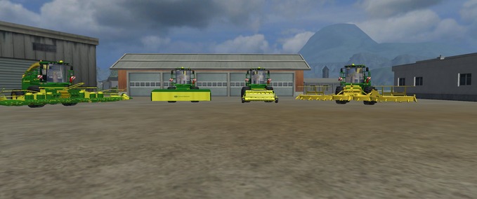 John Deere John Deere 7750i  Schneidwerke Landwirtschafts Simulator mod