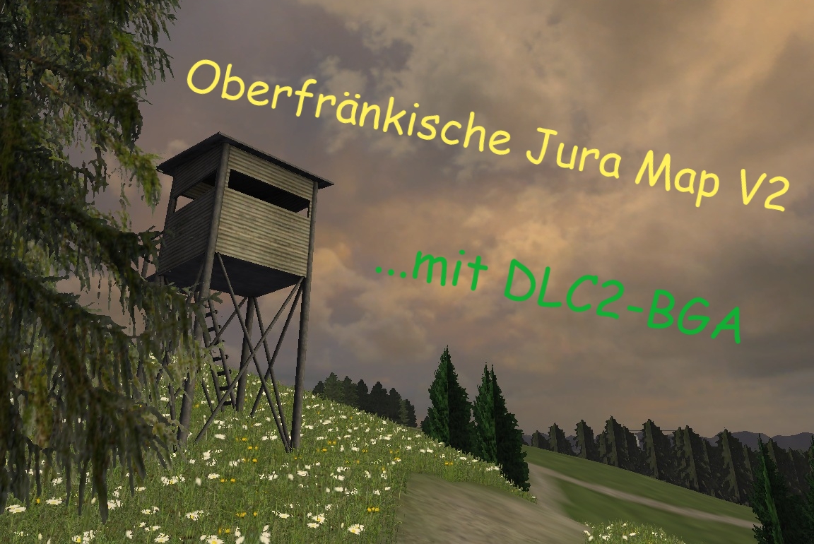 Upper Franconian Jura Map - Thumbnail 1
