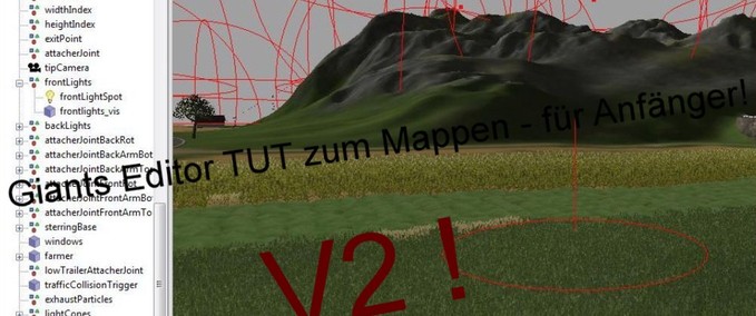 Tutorials Giants Editor TUT zum Mappen für Anfänger V2! Landwirtschafts Simulator mod